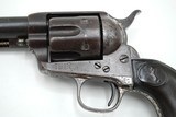 1883 SHIPPED COLT SAA PEACEMAKER REVOLVER 45 COLT, FACTORY LETTER, EAGLE GRIPS, 5 1/2 BARREL - 10 of 15
