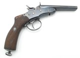 RARE REMINGTON NAGANT ROLLING BLOCK DOUBLE BARREL PISTOL, BELGIAN GENDARMERIE, 2000 MADE - 1 of 11