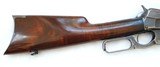 ANTIQUE WINCHESTER 1895 RIFLE IN .30 ARMY, 30-40 KRAG, FANCY WOOD, LOTS OF FINISH - 12 of 13