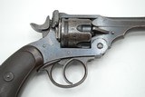 BRITISH WEBLEY MARK II, MK2 REVOLVER, ORIGINAL .455 CAL, UNSHAVED CYLINDER - 13 of 14