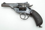 BRITISH WEBLEY MARK II, MK2 REVOLVER, ORIGINAL .455 CAL, UNSHAVED CYLINDER - 1 of 14