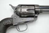 FIRST GENERATION COLT SAA REVOLVER, CONVERTED TO 22 LR - 1 of 12