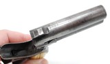 RARE FACTORY ENGRAVED TYPE I REMINGTON O/U DERINGER, CASE, AMMO, 41 CAL - 7 of 10