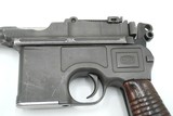 MAUSER C96 BROOMHANDLE MODEL 1930 PISTOL, 7.63MM/.30 CAL MAUSER, EXCEL BORE - 2 of 12