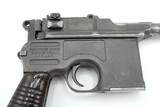 MAUSER C96 BROOMHANDLE MODEL 1930 PISTOL, 7.63MM/.30 CAL MAUSER, EXCEL BORE - 4 of 12