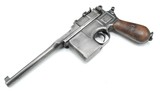 WWI GERMAN IMPERIAL ARMY ISSUED MAUSER C96 BROOMHANDLE PISTOL, ALL MATCHING - 15 of 15