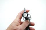ANTIQUE BRITISH WEBLEY WG REVOLVER, 455/476 CAL, NO FFL - 10 of 13