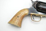 UNUSUAL CIVIL WAR REMINGTON 1858 REVOLVER WITH BRASS GRIPS, 44 CAL - 5 of 9