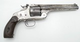 SMITH WESSON NEW MODEL No 3 TARGET REVOLVER, 32-44 CAL - 1 of 7