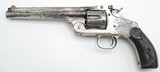 SMITH WESSON NEW MODEL No 3 TARGET REVOLVER, 32-44 CAL - 2 of 7