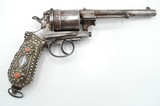 AUSTRIAN GASSERMODEL 1870 REVOLVER WITH A SPECIAL ORDER SOLID SILVER HANDLE, OTTOMAN? - 1 of 8