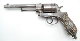 AUSTRIAN GASSERMODEL 1870 REVOLVER WITH A SPECIAL ORDER SOLID SILVER HANDLE, OTTOMAN? - 3 of 8