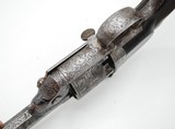 RARE FRENCH DEVISME MODEL 1854 FACTORY ENGRAVED REVOLVER, 11MM - 9 of 15