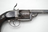 RARE FRENCH DEVISME MODEL 1854 FACTORY ENGRAVED REVOLVER, 11MM - 2 of 15