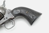 SCARCE COLT SAA REVOLVER IN 41 CAL, COLT PEACEMAKER MADE 1890, EAGLE GRIPS - 3 of 12