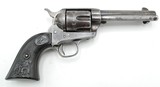 SCARCE COLT SAA REVOLVER IN 41 CAL, COLT PEACEMAKER MADE 1890, EAGLE GRIPS - 4 of 12