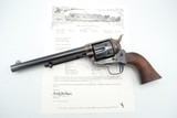 DFC INSPECTED COLT SINGLE ACTION ARMY REVOLVER, 45 CAL COLT PEACEMAKER CAVALRY ISSUED - 1 of 15