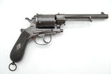 WWI ISSUE AUSTRIAN GASSER M1870 REVOLVER, MULTIPLE UNIT MARKS, 11,3X36R - 3 of 12