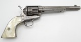 1879 SHIPPED COLT SINGLE ACTION ARMY REVOLVER, 45 CAL, LETTERED COLT PEACEMAKER - 6 of 13