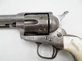 1879 SHIPPED COLT SINGLE ACTION ARMY REVOLVER, 45 CAL, LETTERED COLT PEACEMAKER - 4 of 13