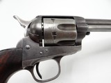 DFC INSPECTED COLT SINGLE ACTION ARMY REVOLVER, CAVALRY ISSUE, FACTORY LETTER, 45 COLT PEACEMAKER - 10 of 15