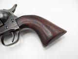 DFC INSPECTED COLT SINGLE ACTION ARMY REVOLVER, CAVALRY ISSUE, FACTORY LETTER, 45 COLT PEACEMAKER - 5 of 15
