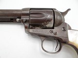 1898 SHIPPED 41 CAL COLT SINGLE ACTION ARMY, PEARL GRIPS, LETTERED COLT PEACEMAKER - 4 of 12