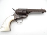 1898 SHIPPED 41 CAL COLT SINGLE ACTION ARMY, PEARL GRIPS, LETTERED COLT PEACEMAKER - 5 of 12