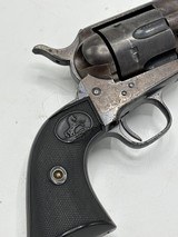 NEW ORLEANS SHIPPED COLT SAA REVOLVER, 32 CAL PEACEMAKER, LOTS OF ORIGINAL BLUE - 12 of 15