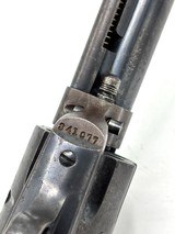 NEW ORLEANS SHIPPED COLT SAA REVOLVER, 32 CAL PEACEMAKER, LOTS OF ORIGINAL BLUE - 8 of 15