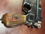GERMAN MILITARY MAUSER C96 RED NINE PISTOL, 9MM, MINTY BORE - 5 of 13