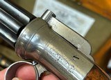 FINE CASED BRITISH PEPPERBOX BY MATTHEW OF KENDAL, ENGLISH PERCUSSION PEPPER BOX - 6 of 11