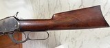 SUPER CLEAN WINCHESTER 1892 RIFLE, 38 CAL, SECOND YEAR PRODUCTION - 15 of 15