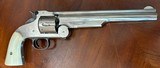 OUTSTANDING SMITH WESSON No 3 SECOND MODEL AMERICAN REVOLVER, 44 CAL - 8 of 15