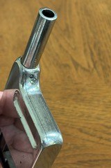 Outstanding French Gaulois palm pistol, 8mm short,
triggerless squeeze pistol - 5 of 12
