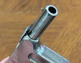 Outstanding French Gaulois palm pistol, 8mm short,
triggerless squeeze pistol - 11 of 12