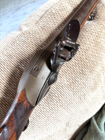 ANTIQUE FLINTLOCK BLUNDERBUSS - Image 4 of 12