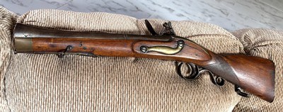 ANTIQUE FLINTLOCK BLUNDERBUSS - Image 7 of 12