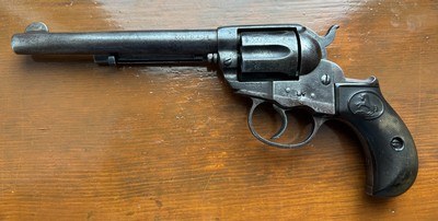 1900 MADE COLT 1877 LIGHTNING REVOLVER SHIPPED TO NEW ORLEANS, 38 CAL