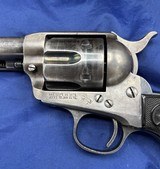 RARE UTAH SHIPPED COLT SAA REVOLVER, 32 WCF, NICE SHAPE, FACTORY LETTER TO BROWNING BROTHERS 1905 - 2 of 15