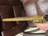 BEAUTIFUL ANTIQUE COLT SAA DEEP RELIEF ENGRAVED, GOLD PLATED, PEARL GRIPS, 45 CAL - 4 of 15