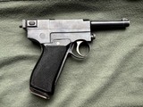 WWI ITALIAN MODEL 1910 WWI GLIZENTI PISTOL, 9MM