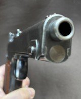 NAZI POLICE ISSUED AUSTRIAN STEYR 1912 PISTOL, 9MM LUGER, MATCHING - 6 of 11