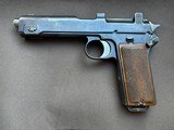 NAZI POLICE ISSUED AUSTRIAN STEYR 1912 PISTOL, 9MM LUGER, MATCHING