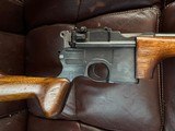GERMAN MAUSER C96 BROOMHANDLE TAKE DOWN CARBINE, 7,63 MM - 2 of 12