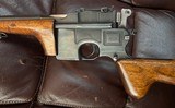 GERMAN MAUSER C96 BROOMHANDLE TAKE DOWN CARBINE, 7,63 MM - 5 of 12