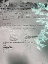 COPPER QUEEN CONSOLIDATED MINING CO ARIZONA TERRITORY SHIPPED COLT 1902 PISTOL, 38 CAL - 8 of 8