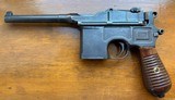 CHINA SHIPPED GERMAN MAUSER C96 BROOMHANDLE PISTOL 1930 MODEL, 7,63MM
