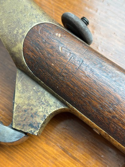 SCARCE ORIGINAL COLT 1860 ARMY SHOULDER STOCK CIVIL WAR RANGE - Image 6 of 14