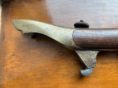 SCARCE ORIGINAL COLT 1860 ARMY SHOULDER STOCK CIVIL WAR RANGE - Image 5 of 14